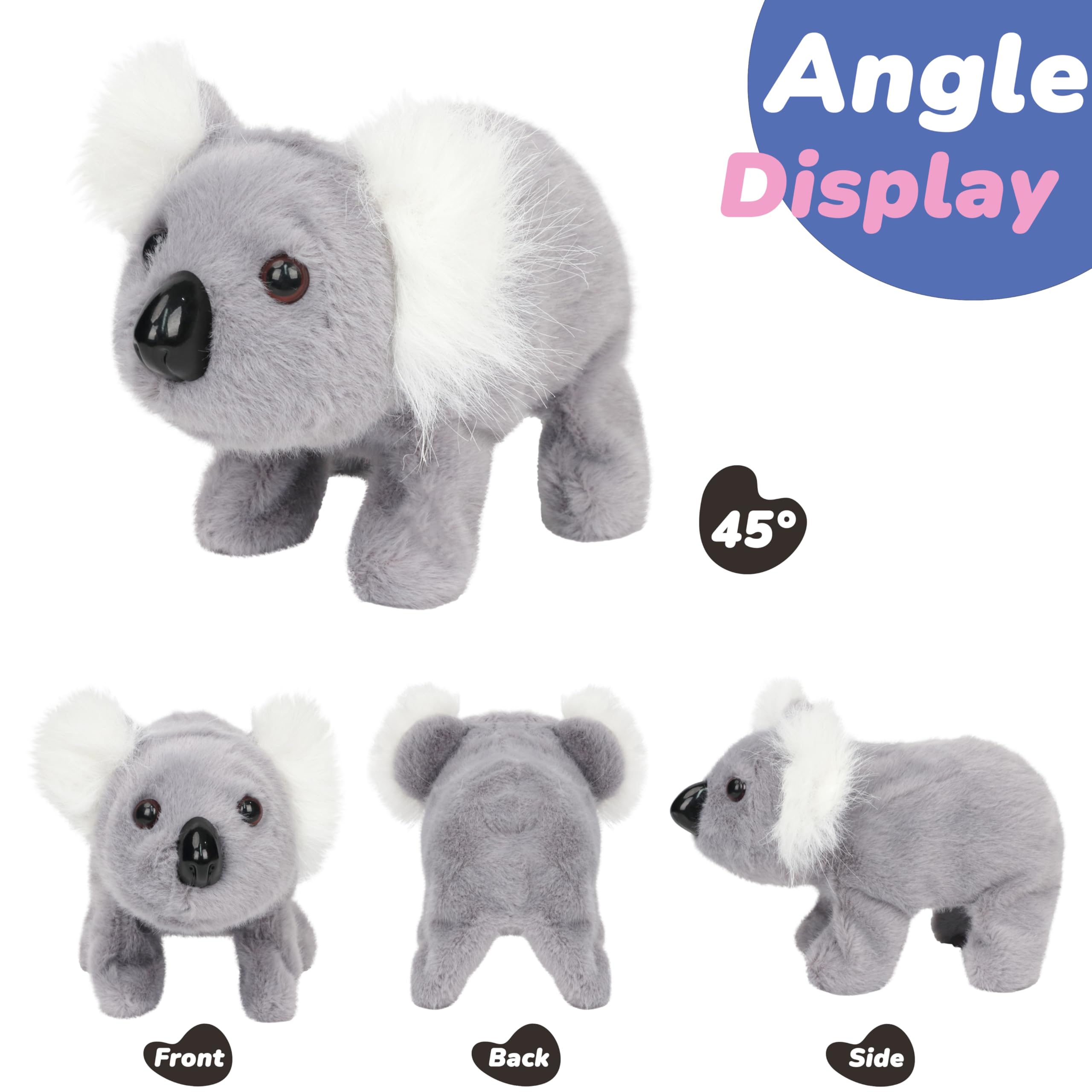 Amazon.com: Hopearl Walking Koala Interactive Crawling Wild Animal